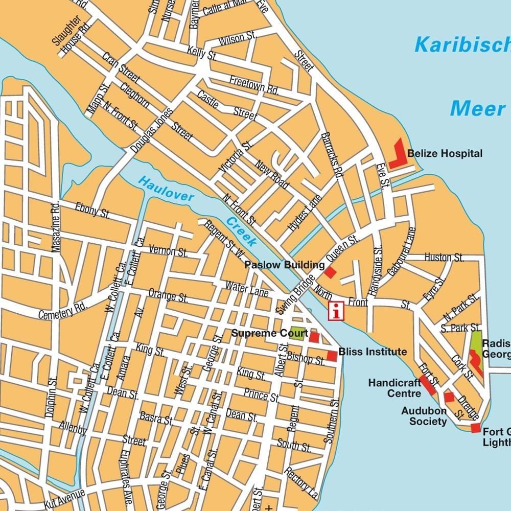 Beliz city pò a kat jeyografik