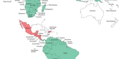 Kat jeyografik nan Beliz malarya 