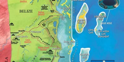 Kat jeyografik nan tabak caye Beliz