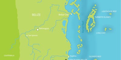 Kat jeyografik nan tanp Beliz
